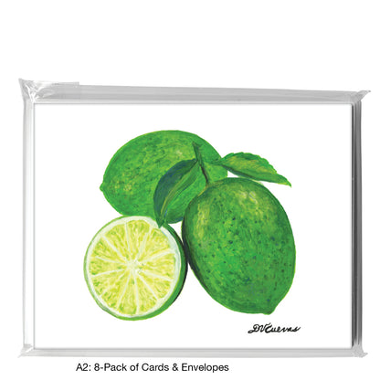 Limes, Greeting Card (8493)