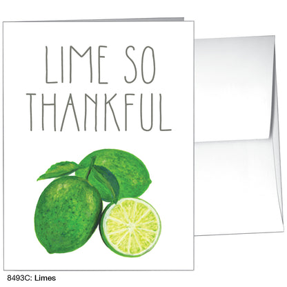 Limes, Greeting Card (8493C)