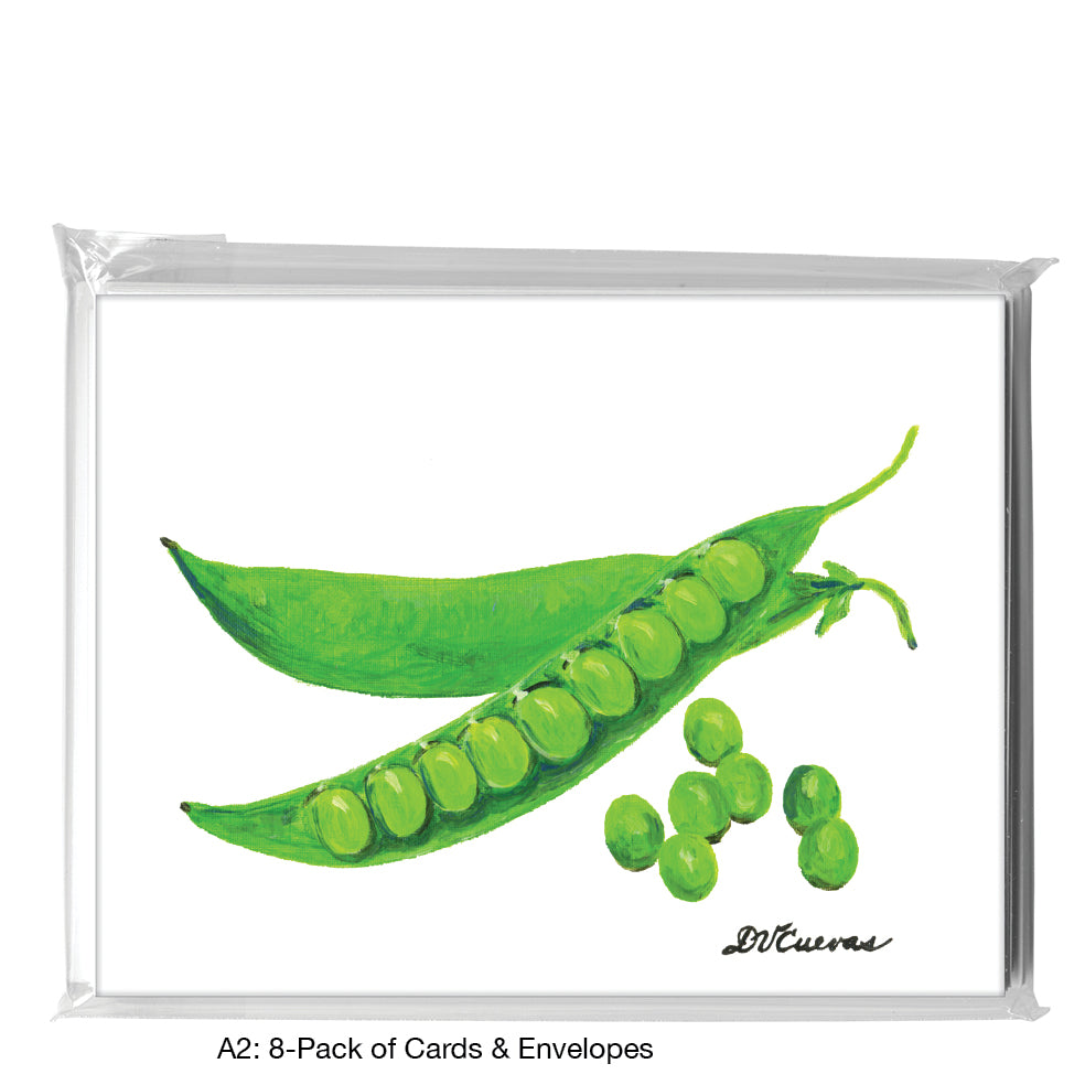 Peas, Greeting Card (8494)