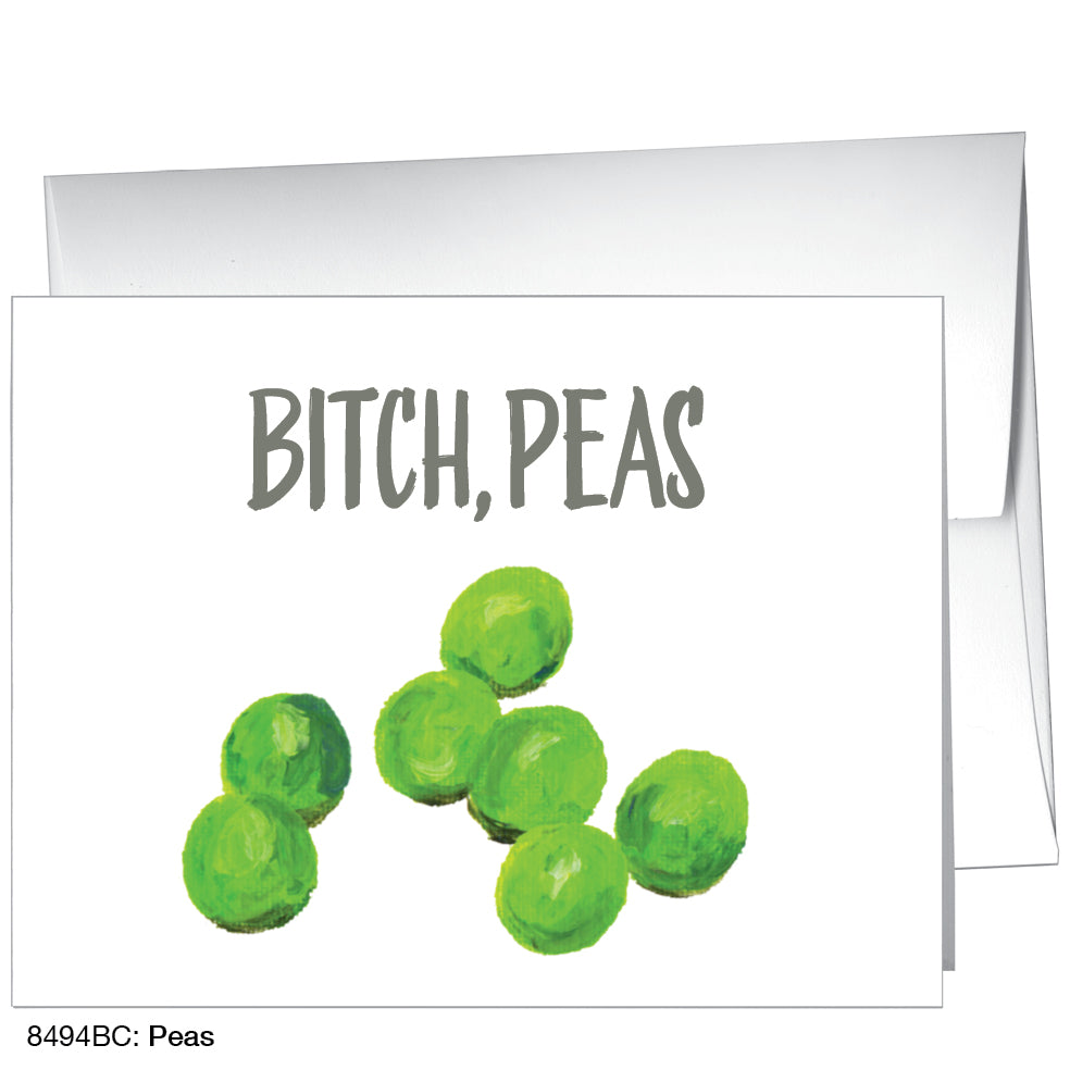 Peas, Greeting Card (8494BC)