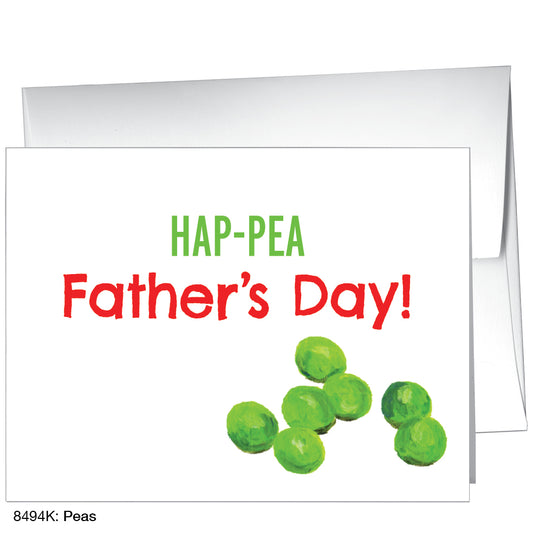 Peas, Greeting Card (8494K)