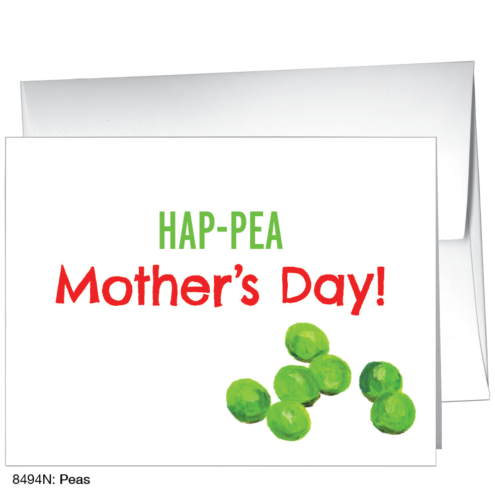 Peas, Greeting Card (8494N)