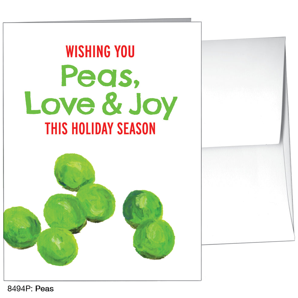 Peas, Greeting Card (8494P)