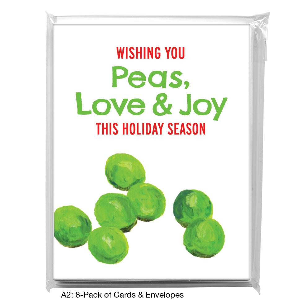 Peas, Greeting Card (8494P)