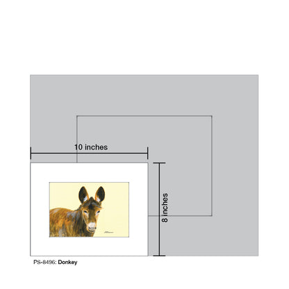 Donkey, Print (#8496)