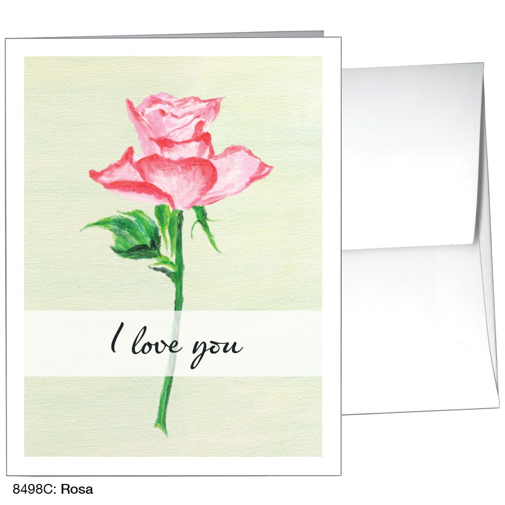 Rosa, Greeting Card (8498C)