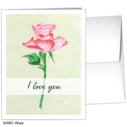 Rosa, Greeting Card (8498C)