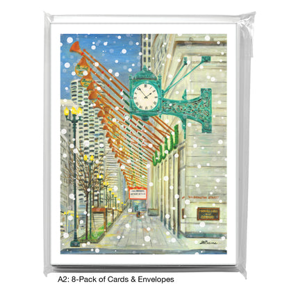 State Street, Chicago, Greeting Card (8503A)