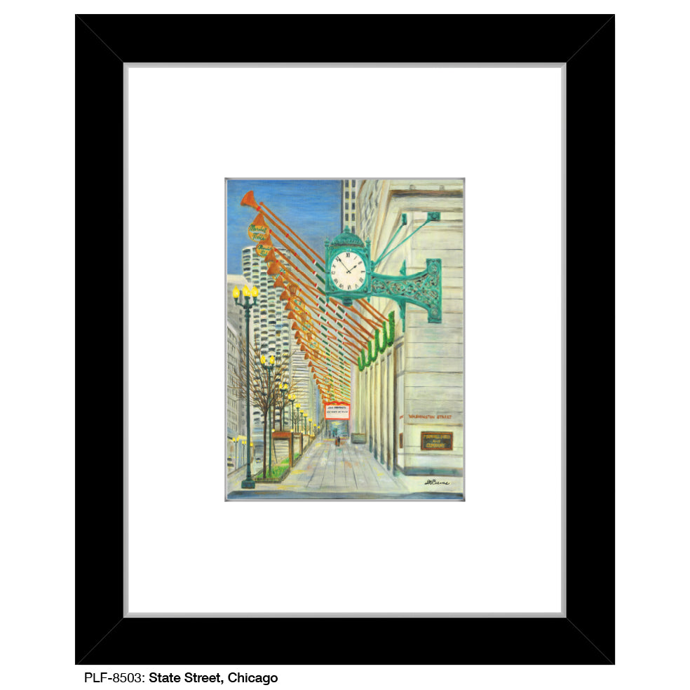 State Street, Chicago, Print (#8503)