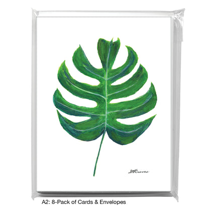 Monstera, Greeting Card (8504)