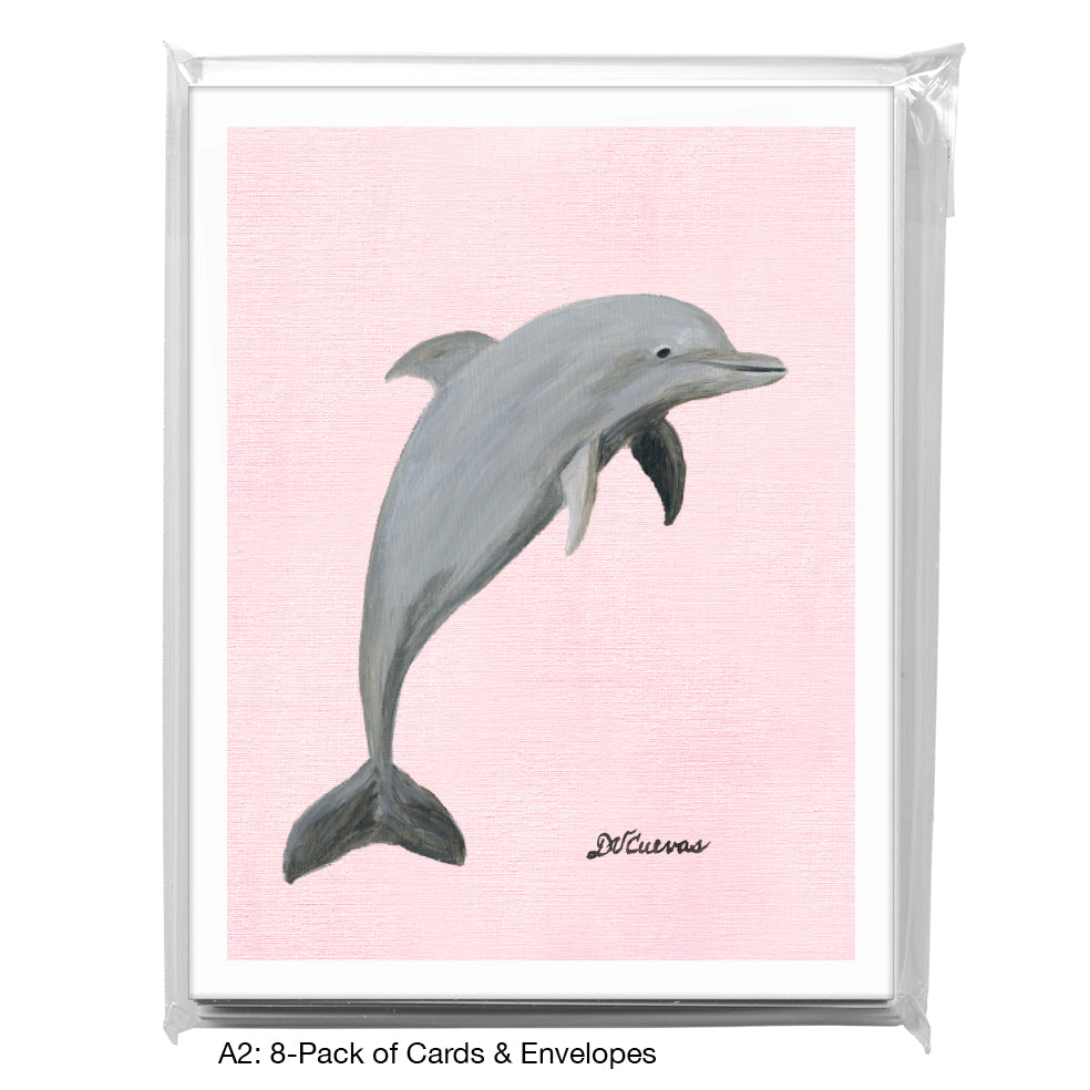 Dolphin Smile, Greeting Card (8519)