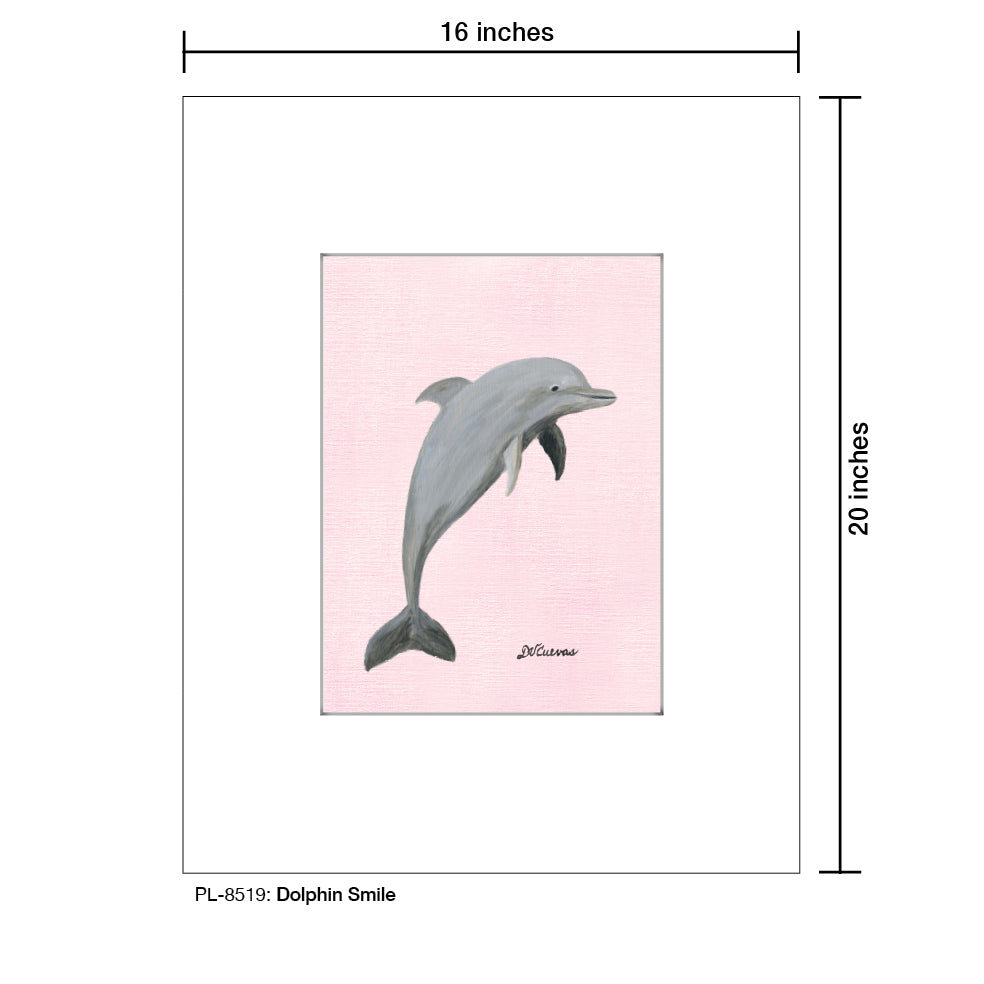 Dolphin Smile, Print (#8519)