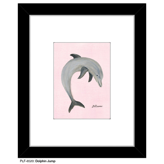 Dolphin Jump, Print (#8520)