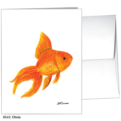 Olivia, Greeting Card (8543)