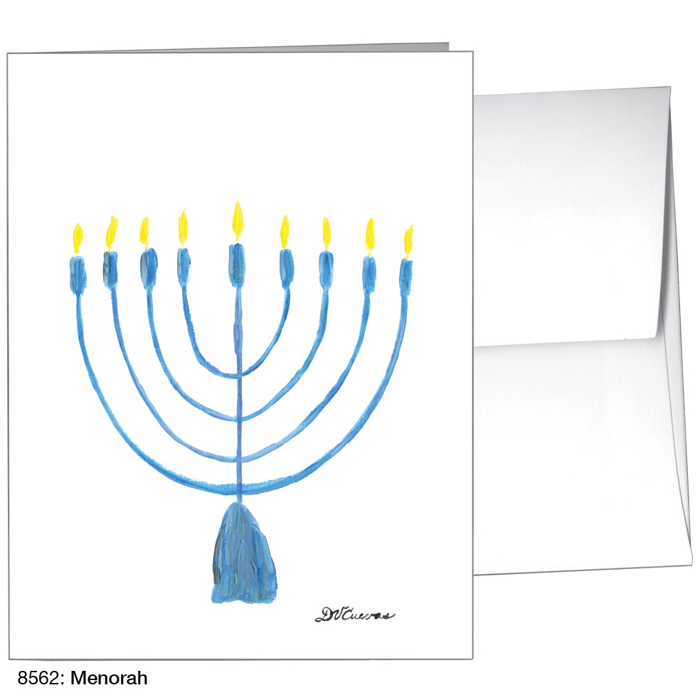 Menorah, Greeting Card (8562)