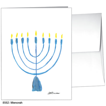 Menorah, Greeting Card (8562)