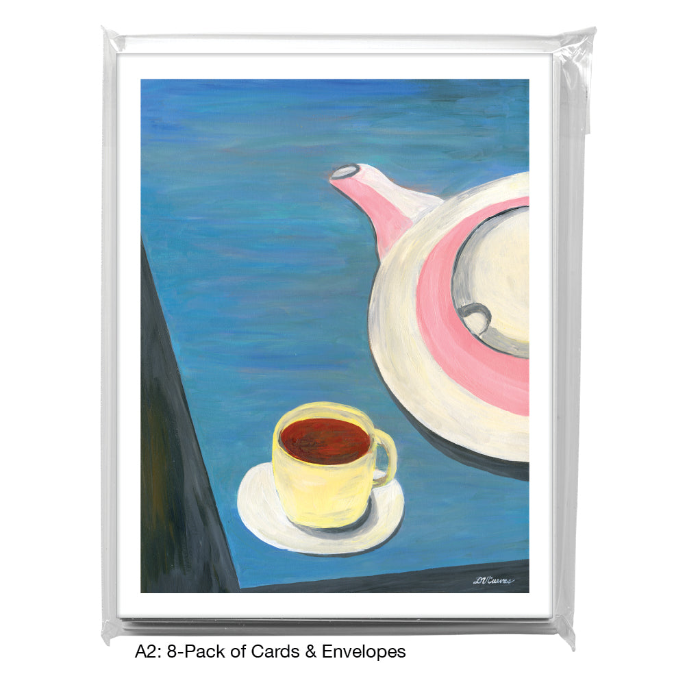 Tea Time, Greeting Card (8566)