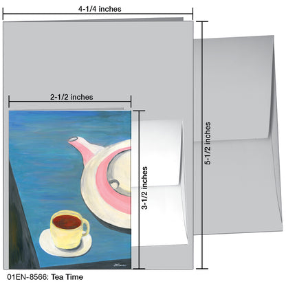 Tea Time, Greeting Card (8566)