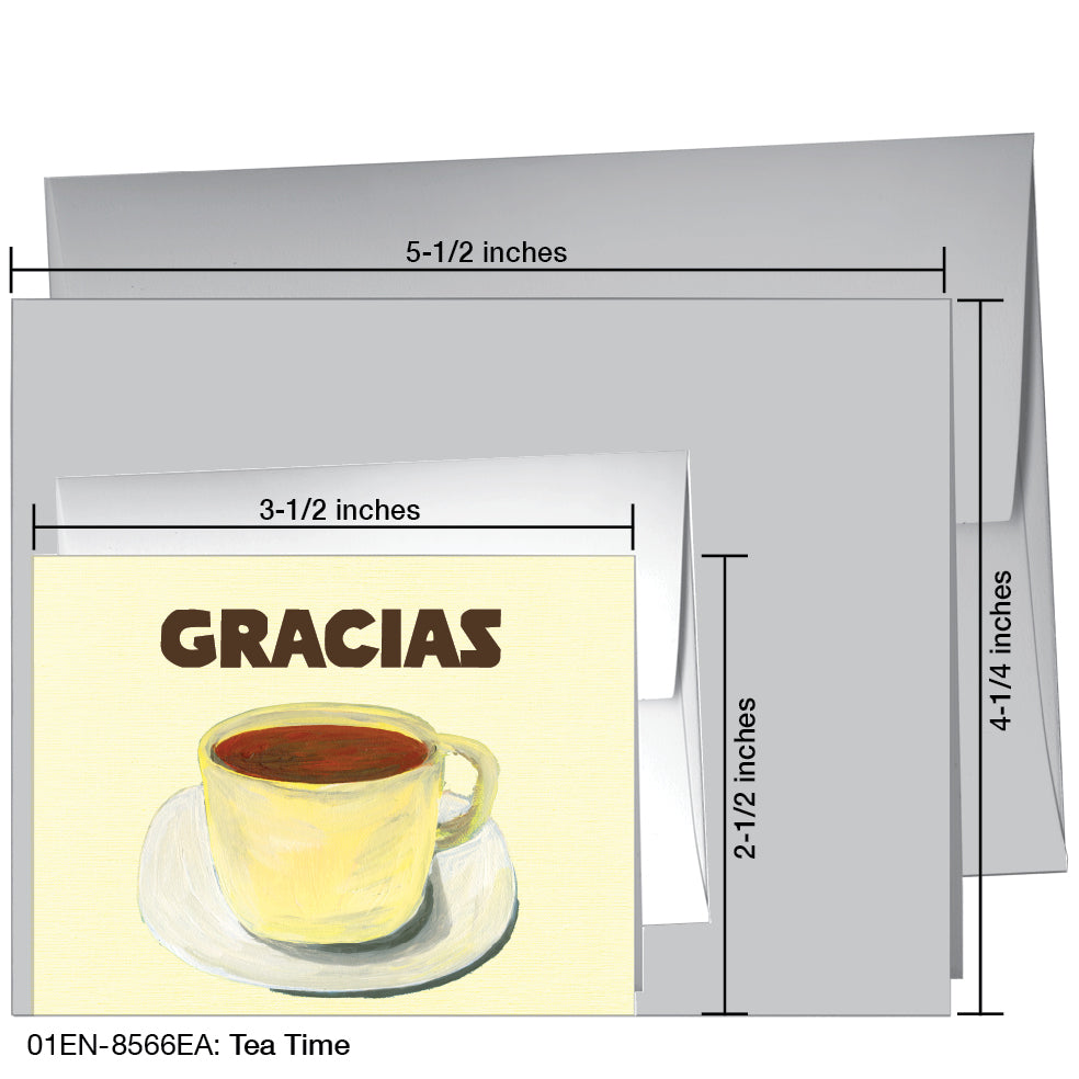 Tea Time, Greeting Card (8566EA)