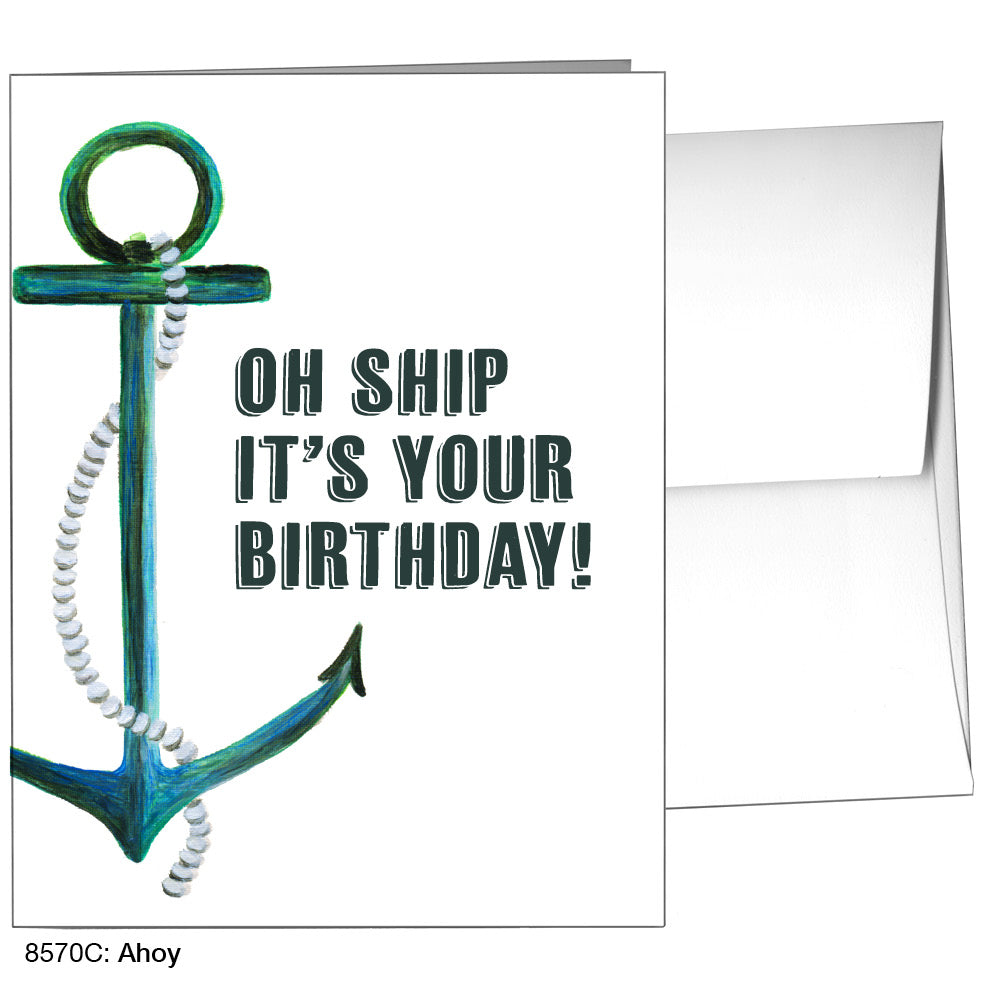 Ahoy, Greeting Card (8570C)