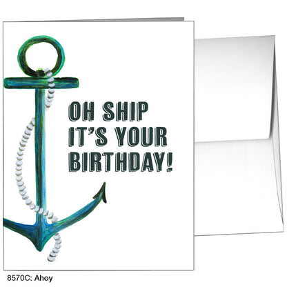 Ahoy, Greeting Card (8570C)