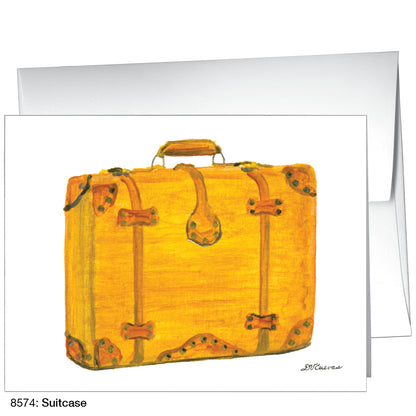 Suitcase, Greeting Card (8574)