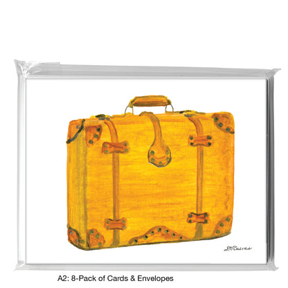 Suitcase, Greeting Card (8574)