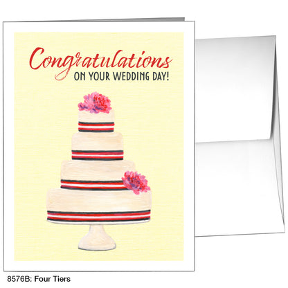 Four Tiers, Greeting Card (8576B)