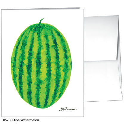 Ripe Watermelon, Greeting Card (8578)