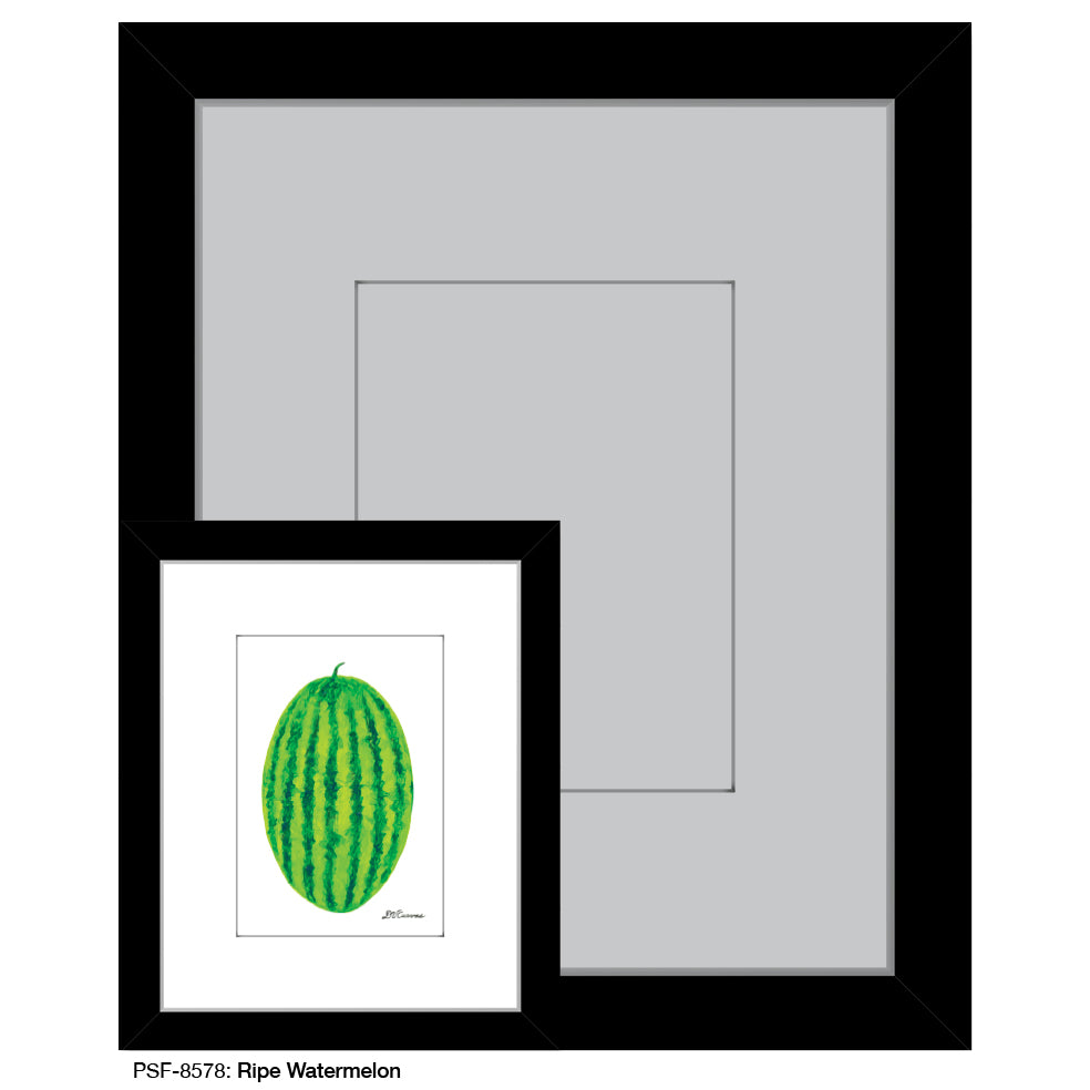 Ripe Watermelon, Print (#8578)