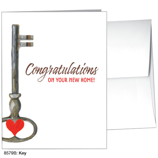 Key, Greeting Card (8579B)