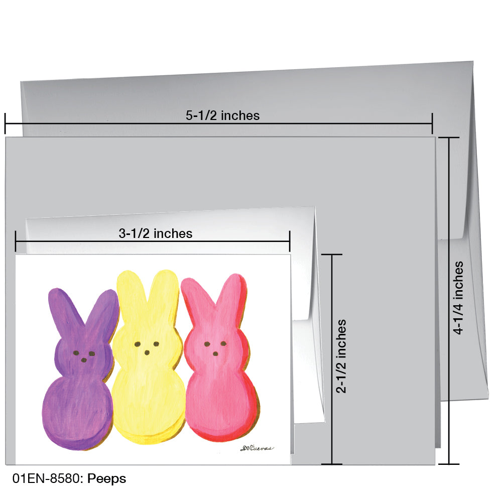 Peeps, Greeting Card (8580)