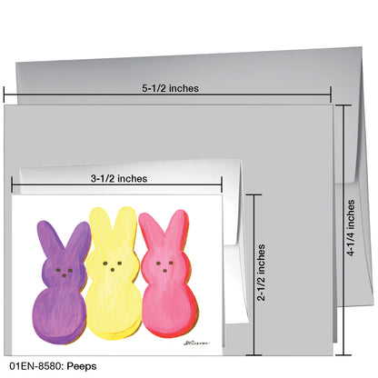 Peeps, Greeting Card (8580)