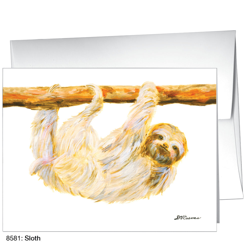 Sloth, Greeting Card (8581)