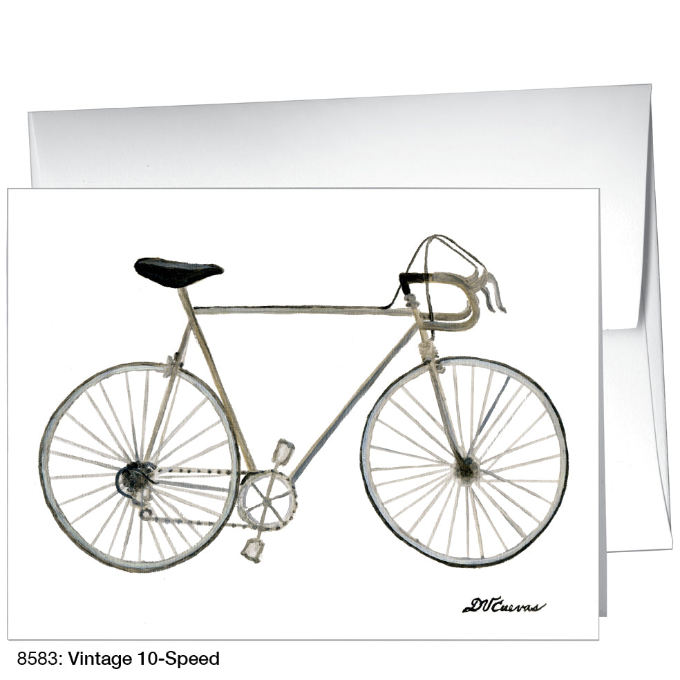 Vintage 10-Speed, Greeting Card (8583)