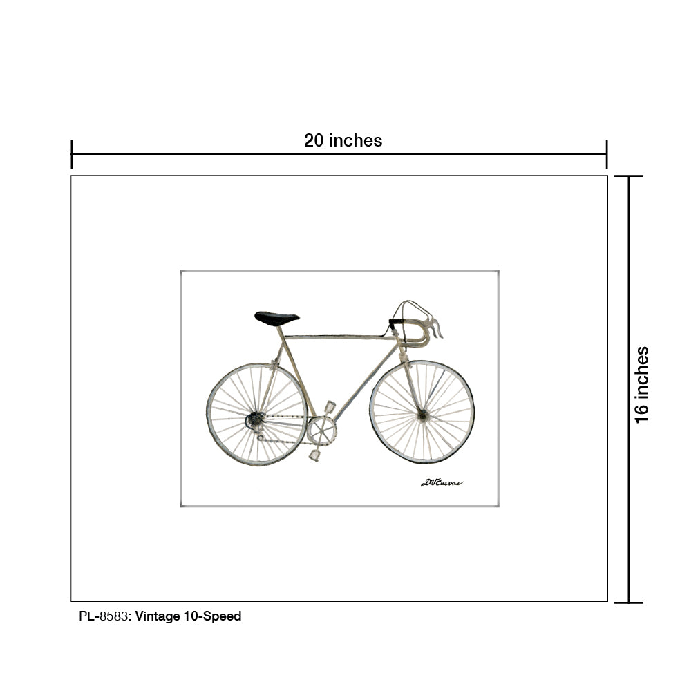 Vintage 10-Speed, Print (#8583)