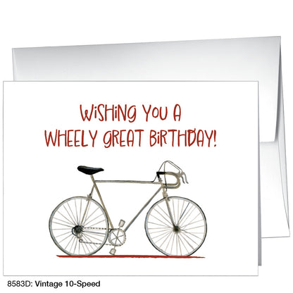 Vintage 10-Speed, Greeting Card (8583D)