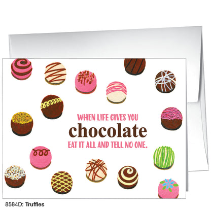 Truffles, Greeting Card (8584D)