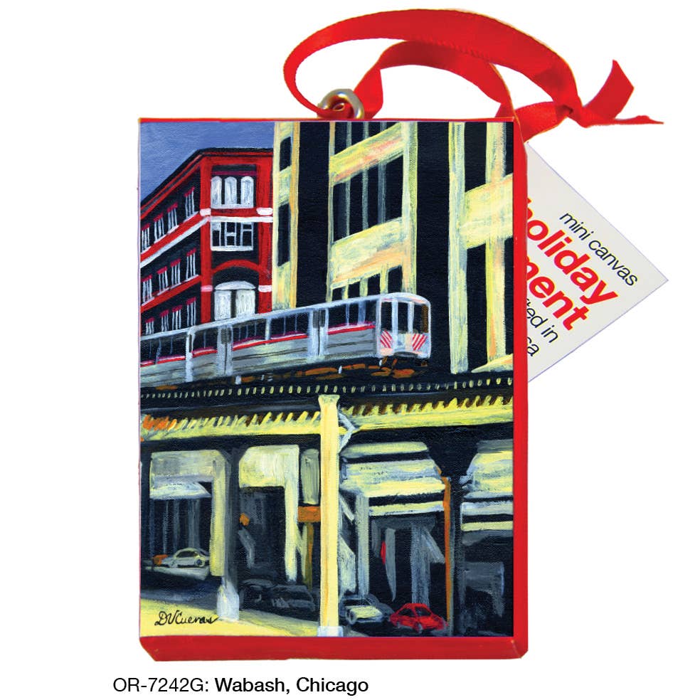 Wabash, Chicago, Ornament (OR-7242G)