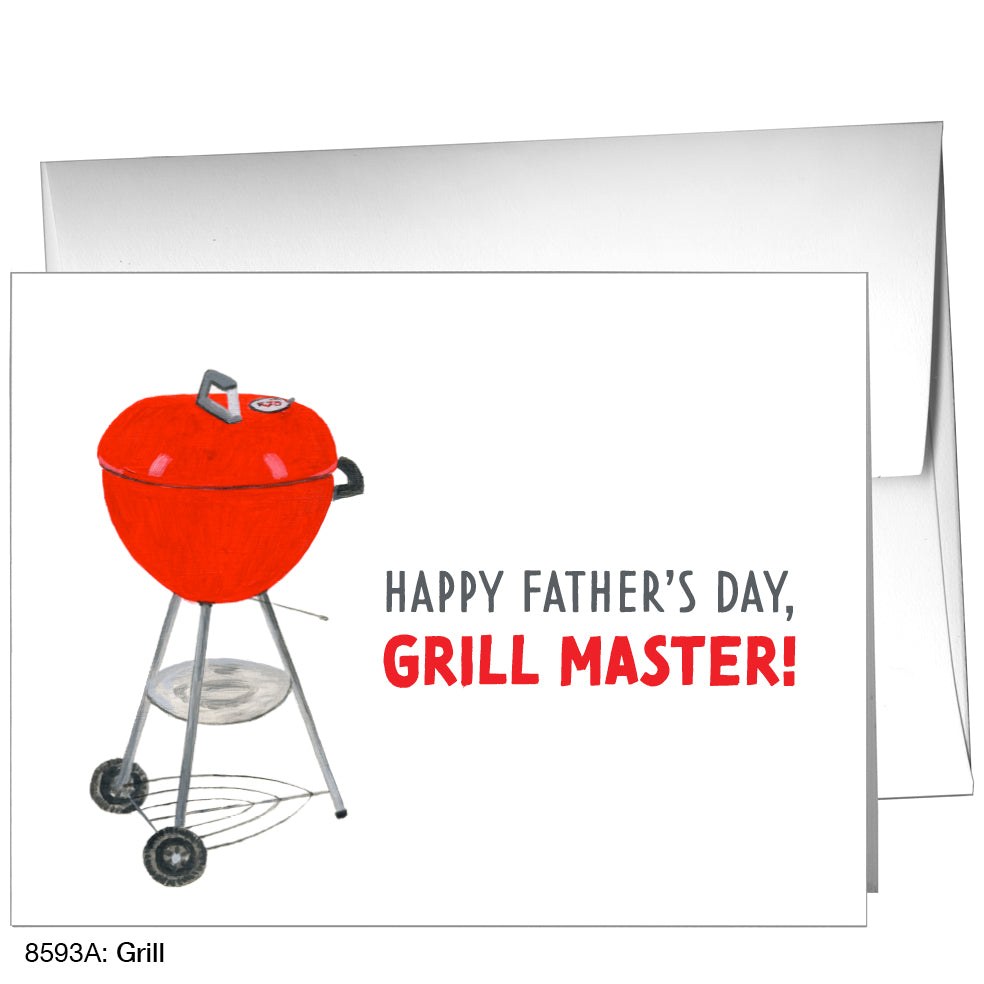 Grill, Greeting Card (8593A)