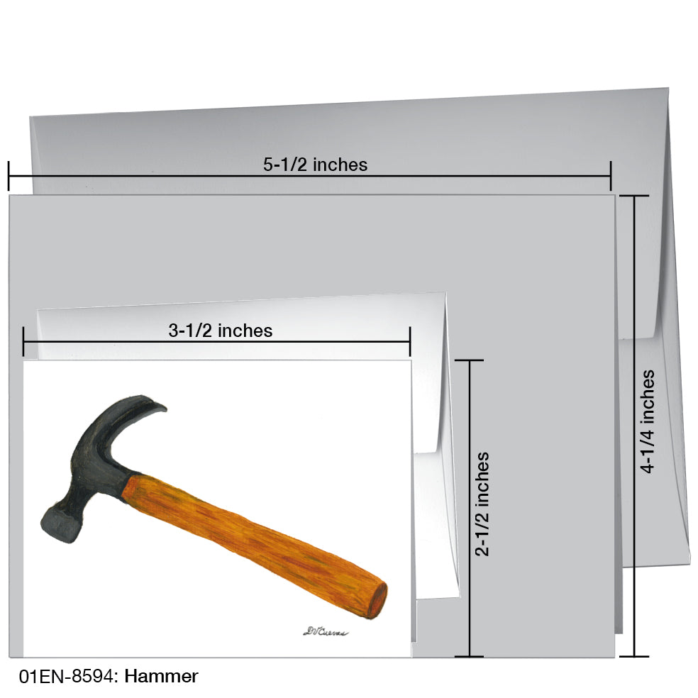 Hammer, Greeting Card (8594)