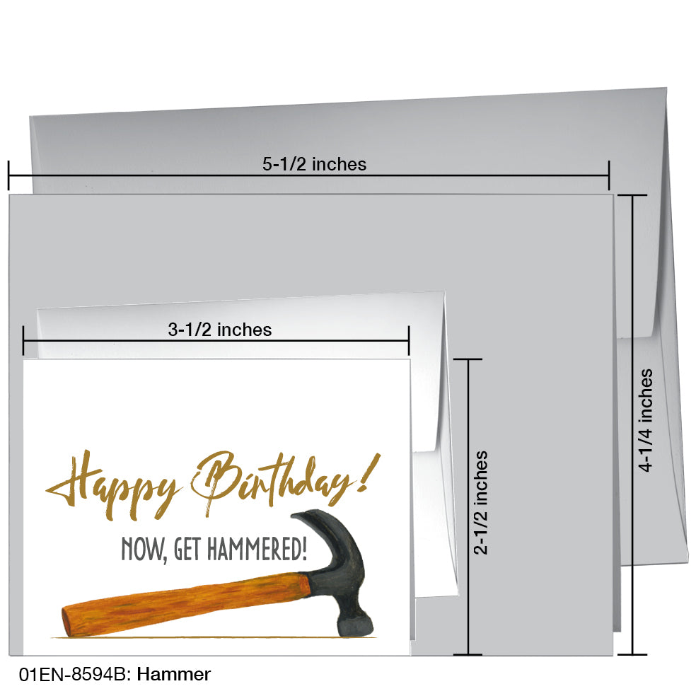 Hammer, Greeting Card (8594B)