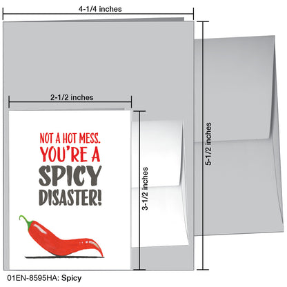 Spicy Pepper, Greeting Card (8595HA)