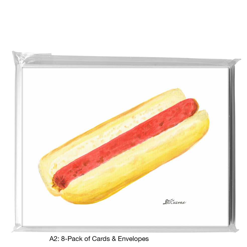 Hot Dog, Greeting Card (8596)