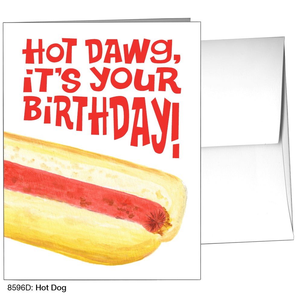 Hot Dog, Greeting Card (8596D)