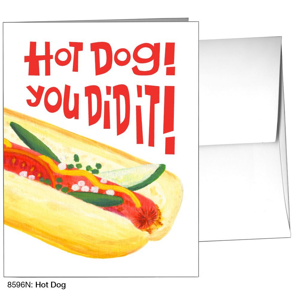 Hot Dog, Greeting Card (8596N)