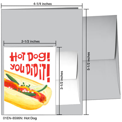 Hot Dog, Greeting Card (8596N)