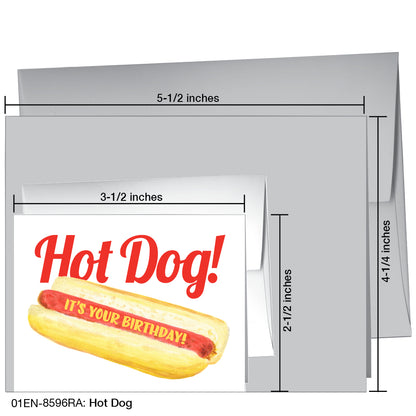 Hot Dog, Greeting Card (8596RA)