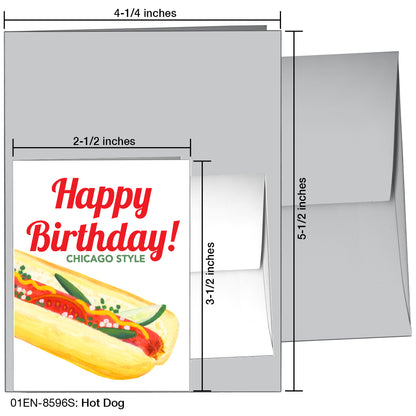 Hot Dog, Greeting Card (8596S)