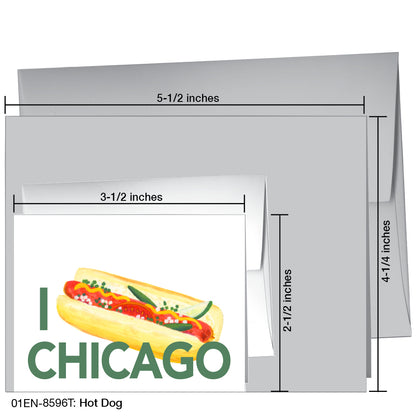 Hot Dog, Greeting Card (8596T)